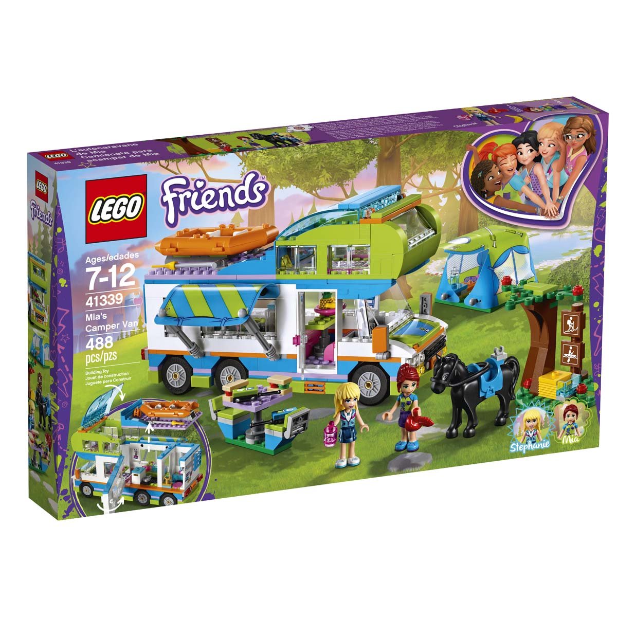 Camioneta para Acampar de Mia Lego