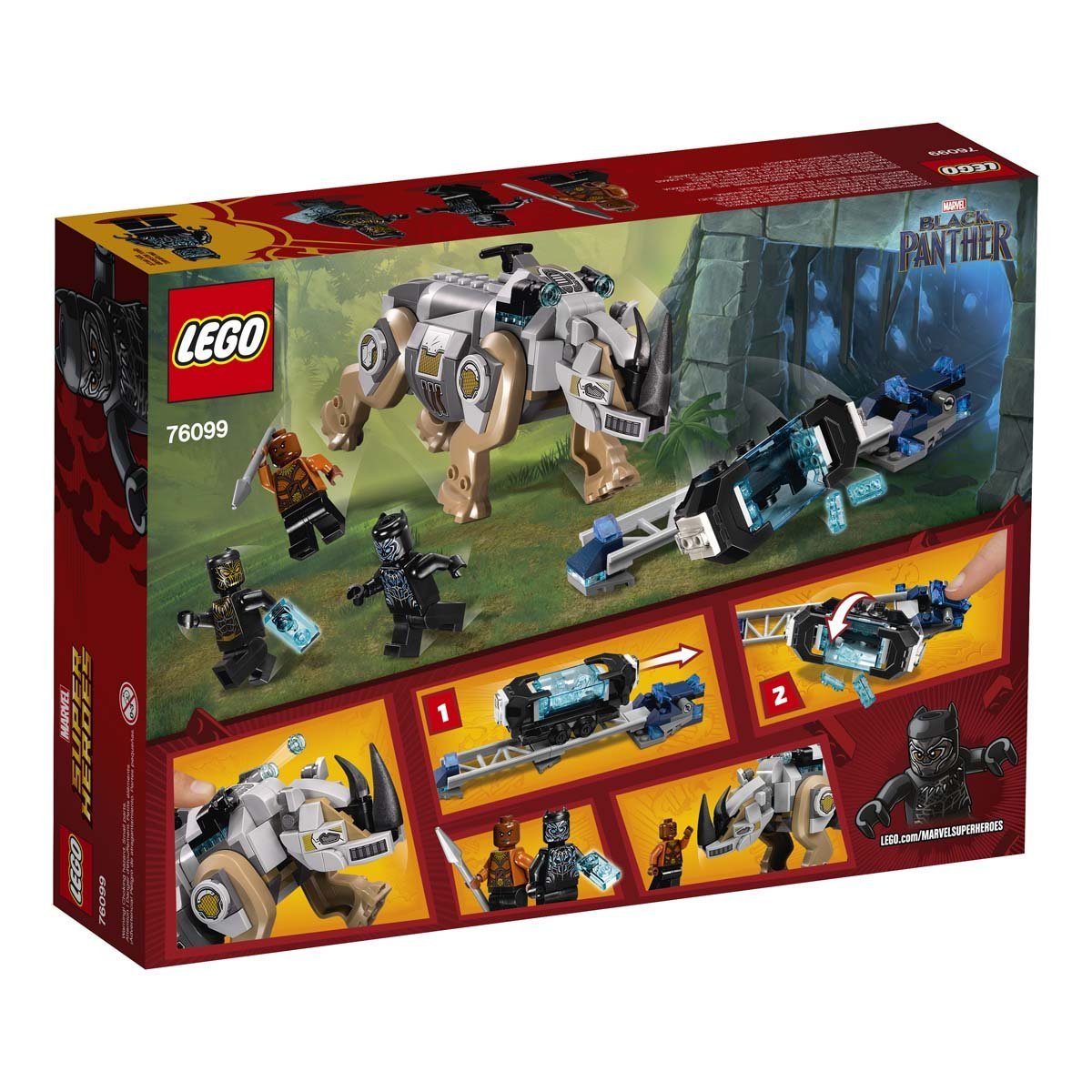 Enfrentamiento en la Mina de Rhino Lego