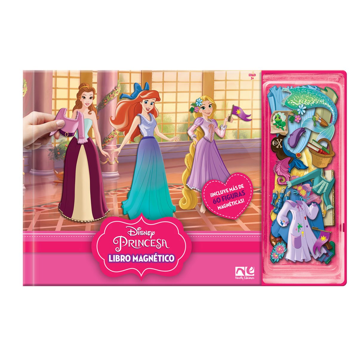 Libro Magn&eacute;tico Princesas Novelty