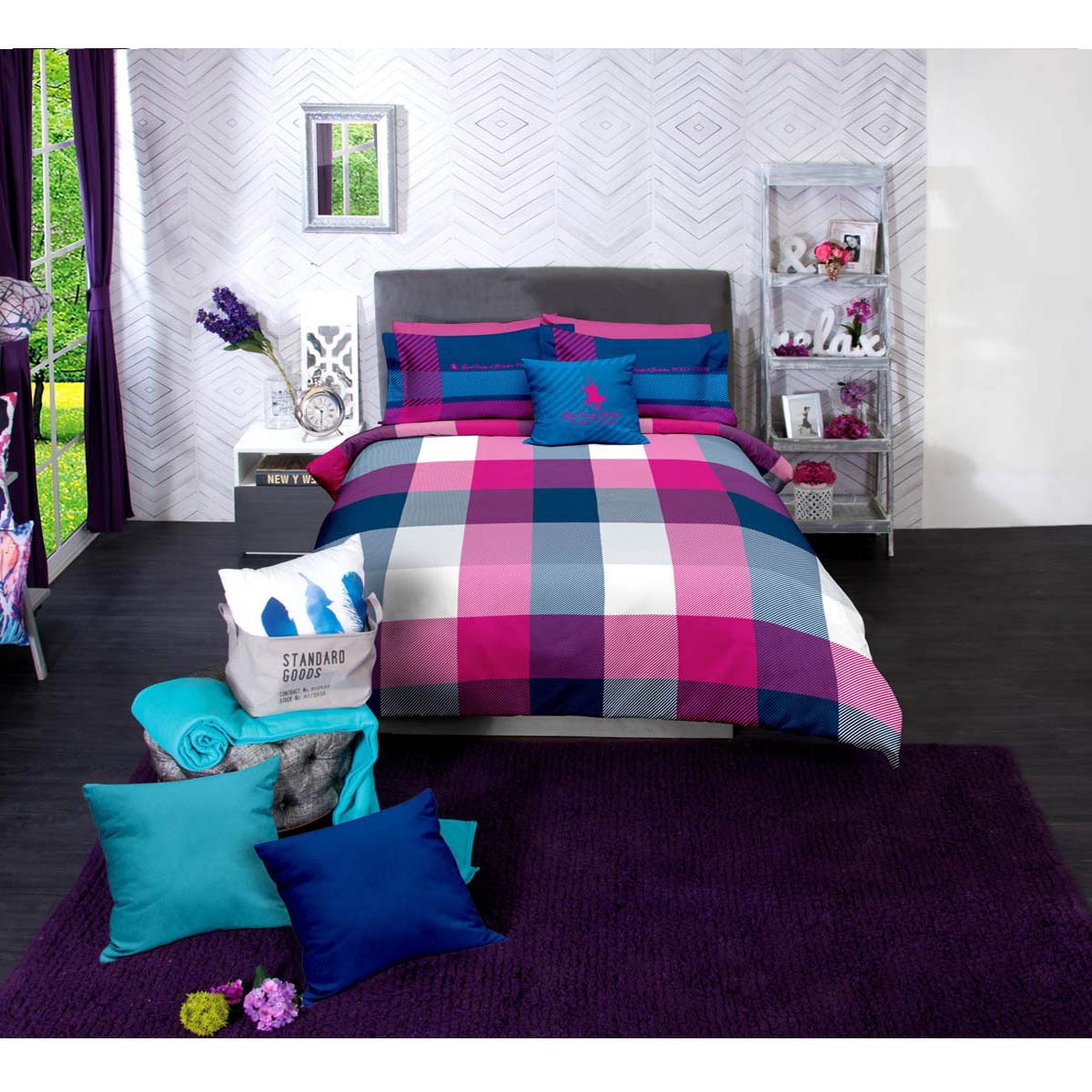 Juego de Edredón Stella Polo Club - Matrimonial / Queen Size