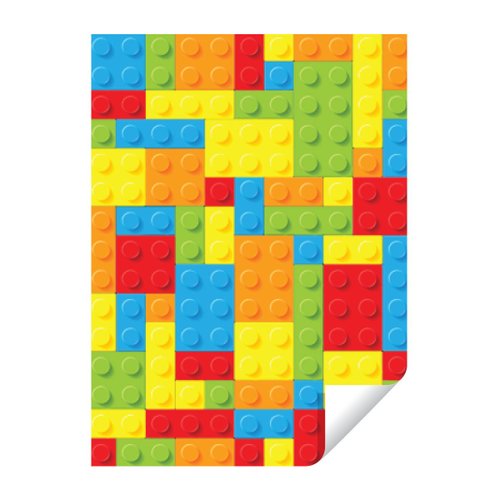 Papel Couche (Legos Colores) Calton