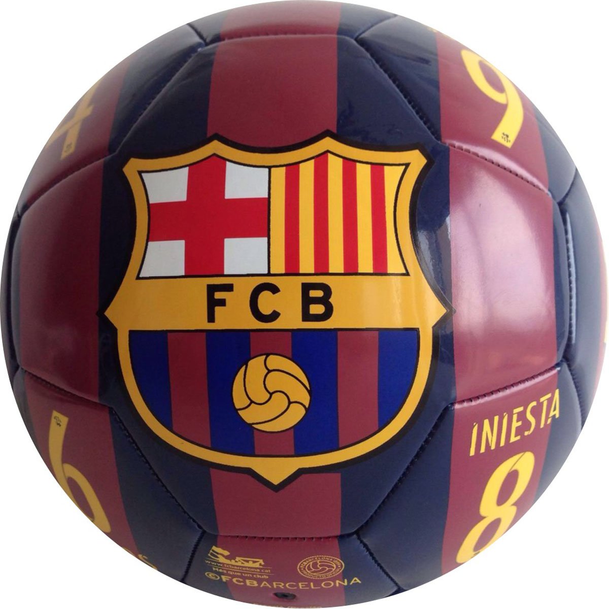Balon Soccer Liga uno Lineas Blaugrana