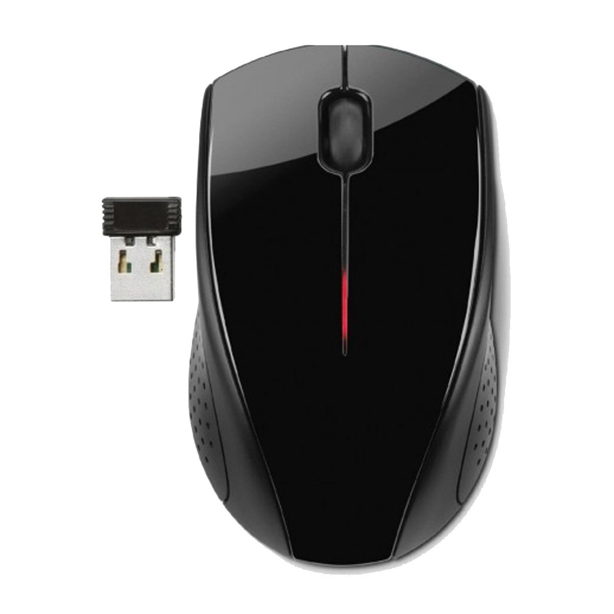 Mouse X3000 Inal&aacute;mbrico Negro Blister Hp