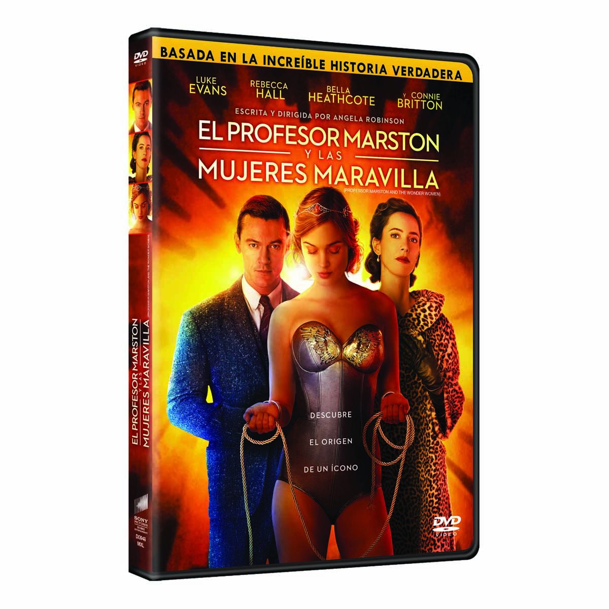 Dvd el Profesor Marston y la Mujer Maravilla