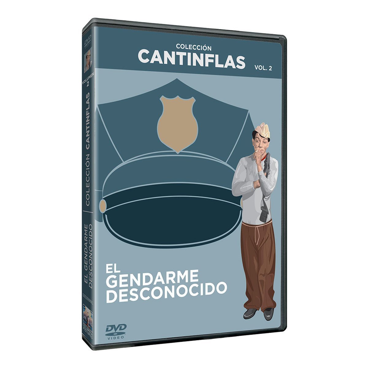 Dvd Cantinflas el Gendarme Desconocido
