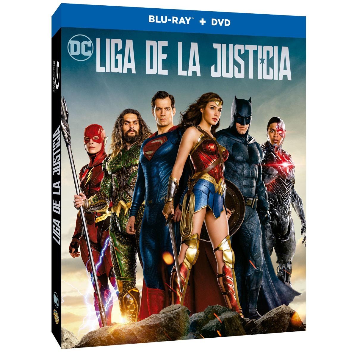 Blu Ray + Dvd Liga de la Justicia