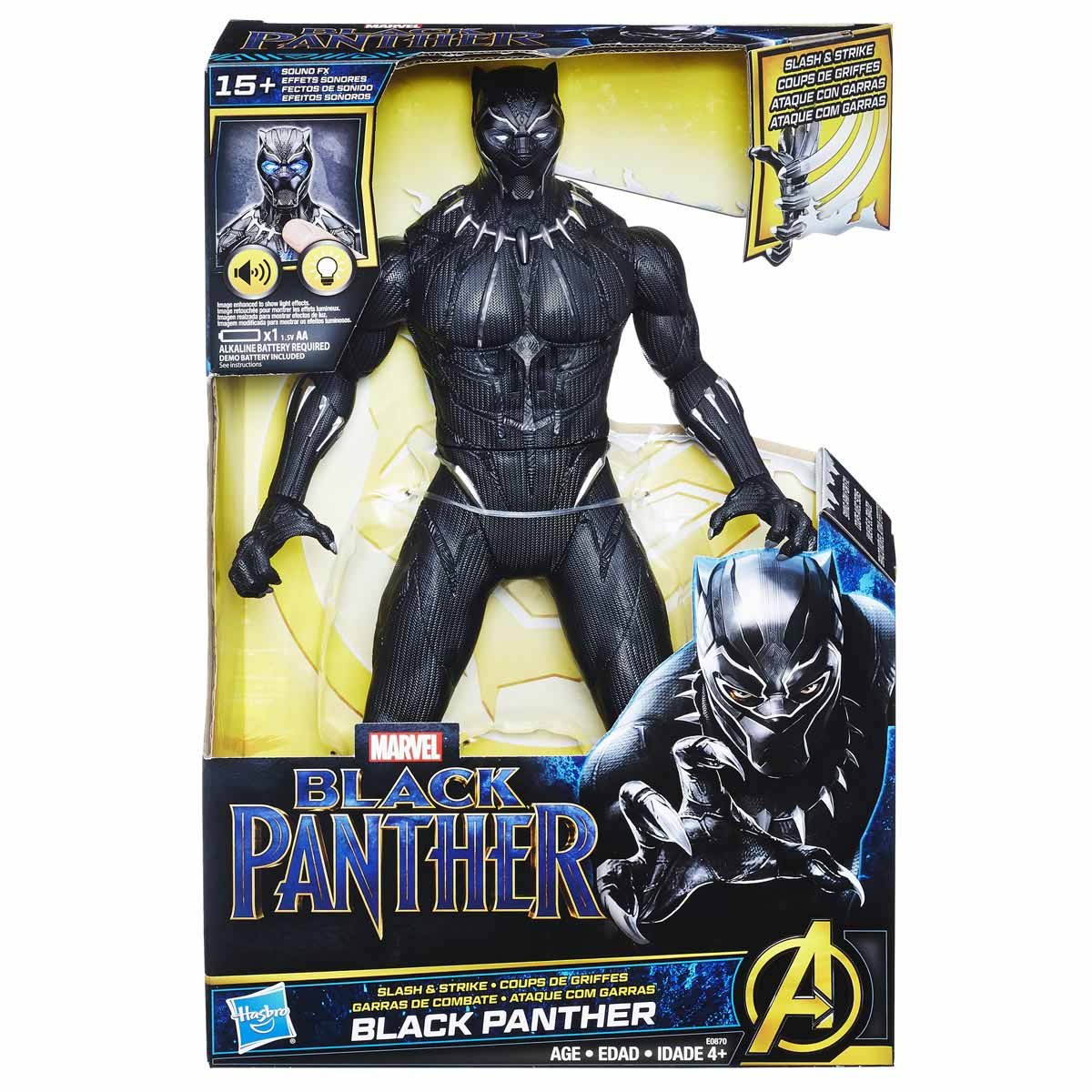 black panther figura de accion