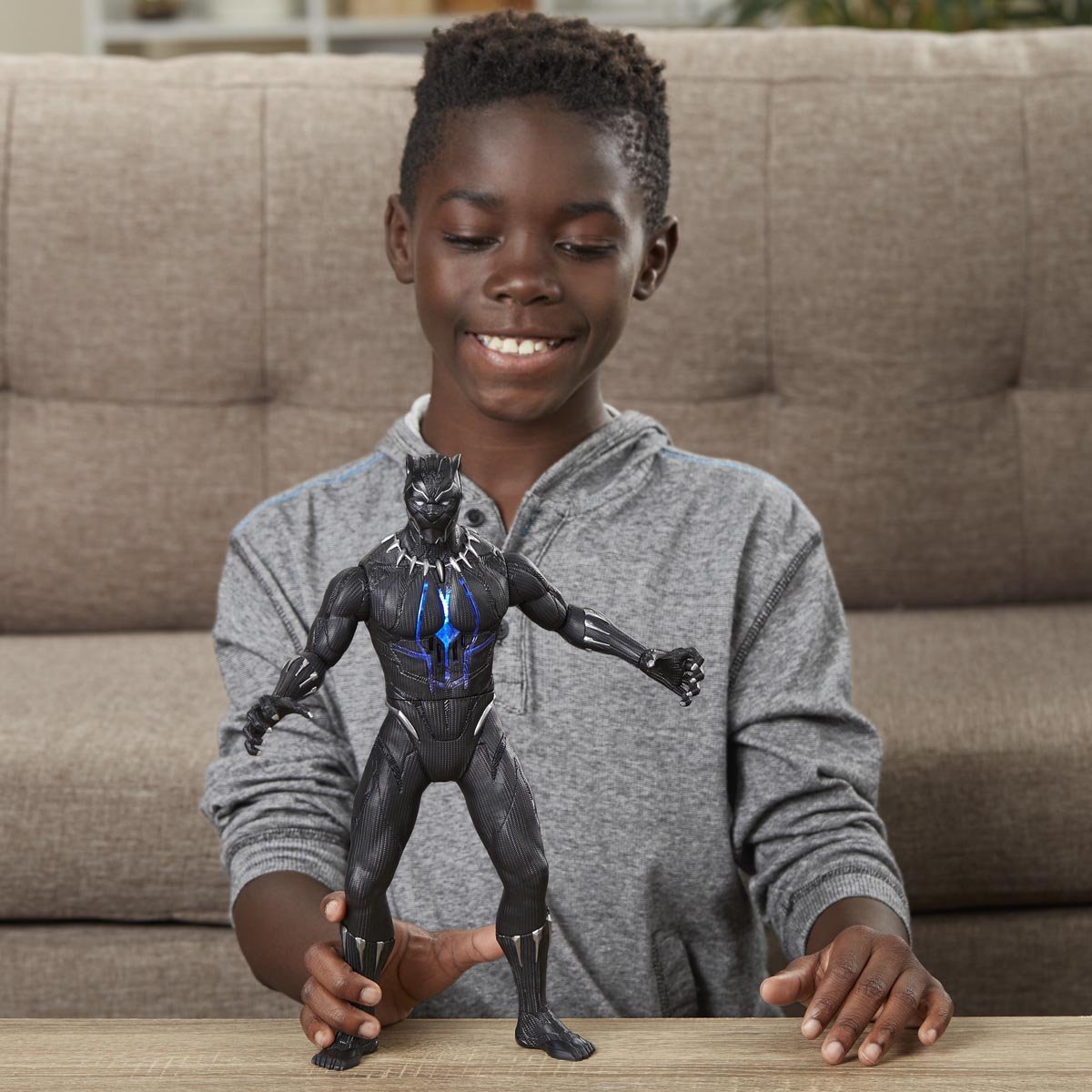 Marvel Figura de Acci&oacute;n Black Panther Hasbro