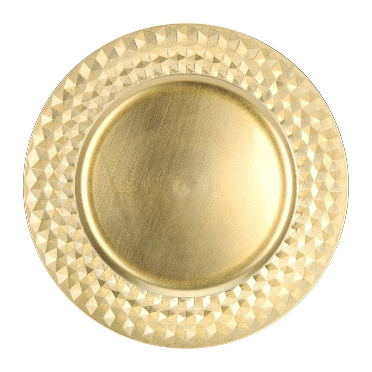 Plato con Pulido Borde Oro Koopman