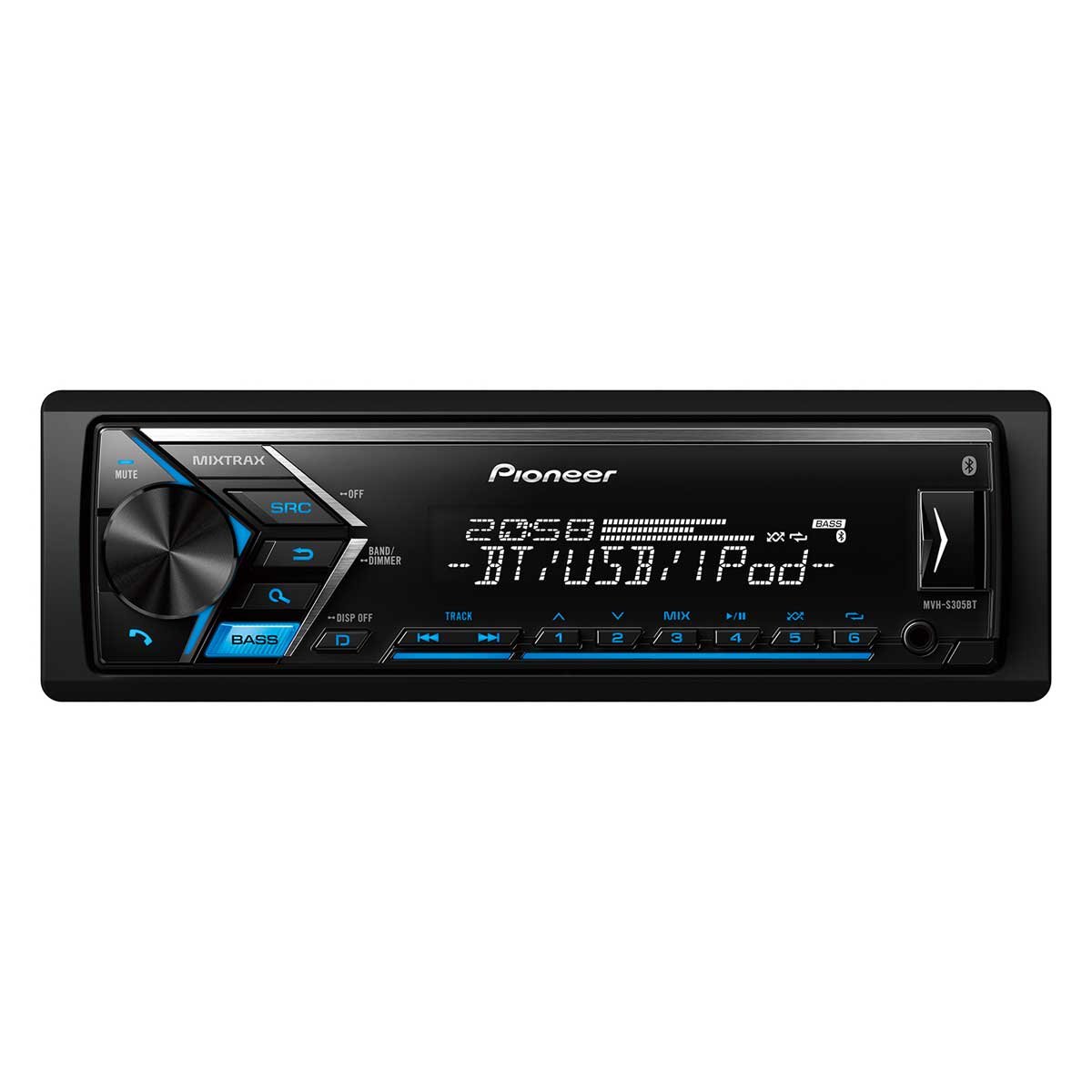 Autoestéreo Multimedia con Bluetooth Mvh-S305Bt