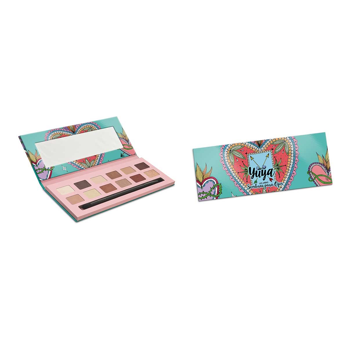 Set Yuya de Sombras "enamórate" Republic Nail