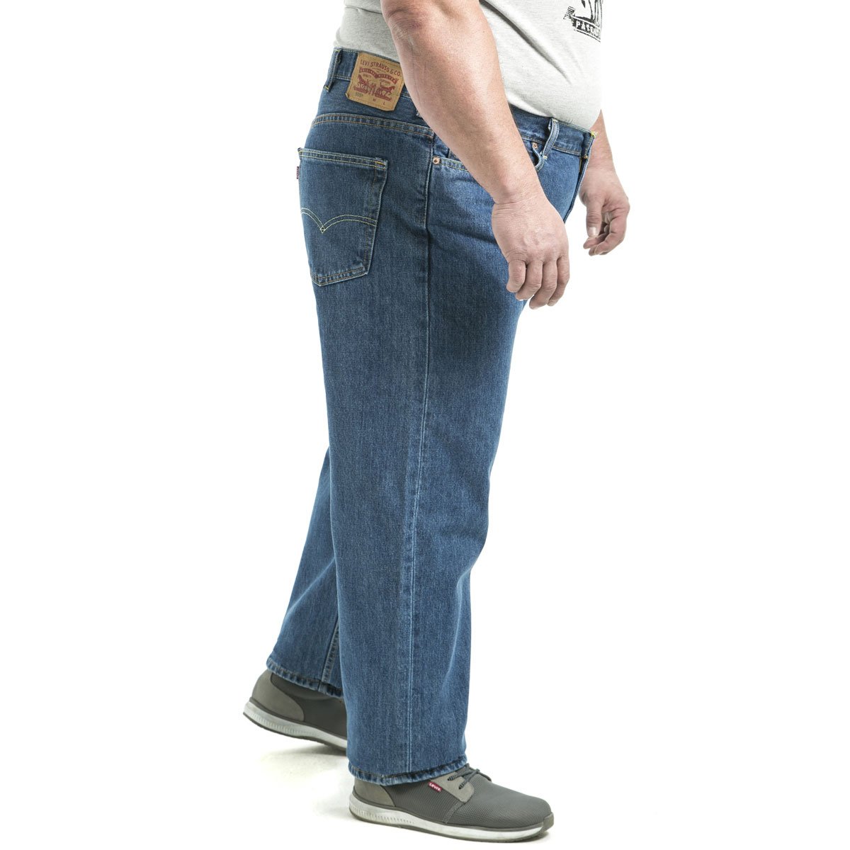 Jeans Básico Recto Levi's 505 para Hombre Plus