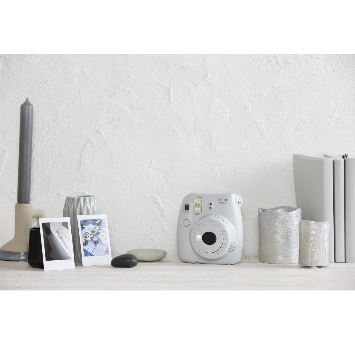 Cámara Instax Mini 9 Color Blanco Humo