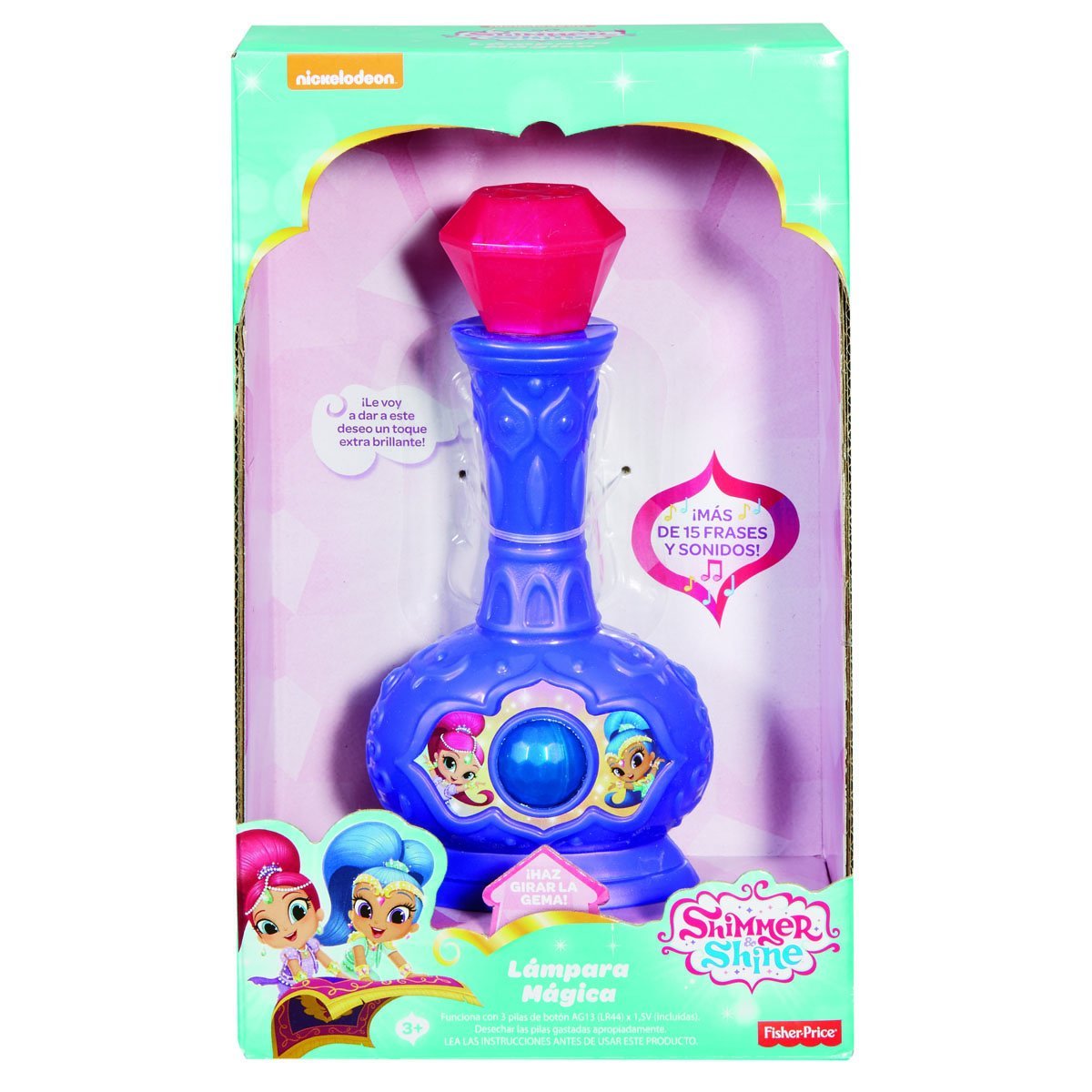 Fisher Price Shimmer &amp; Shine L&aacute;mpara M&aacute;gica Mattel