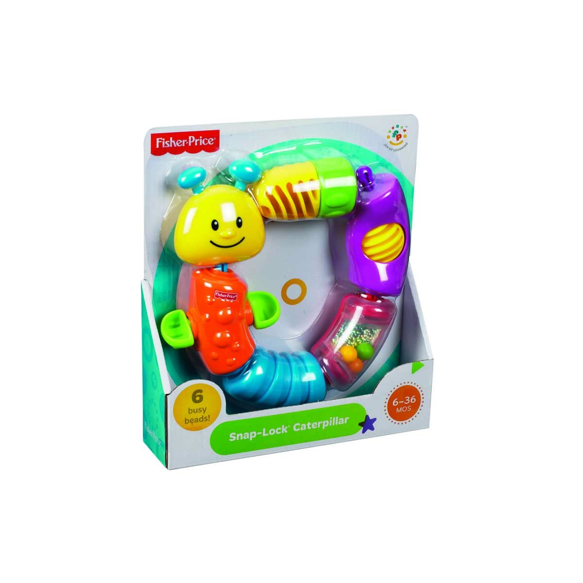 Fisher Price Oruga Cadena de Colores Mattel