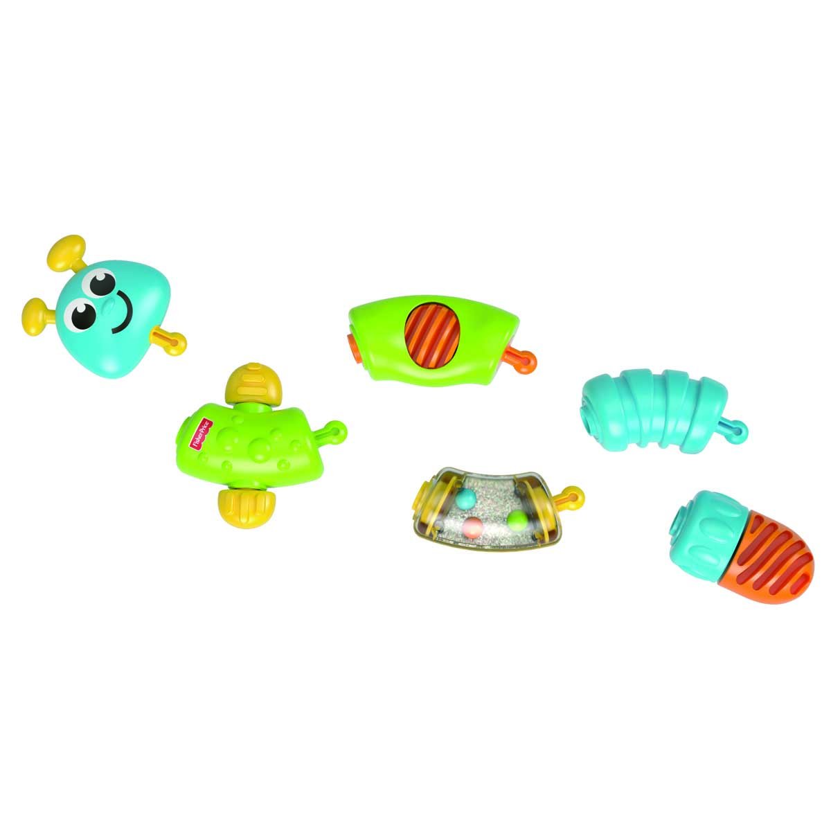 Fisher Price Oruga Cadena de Colores Mattel