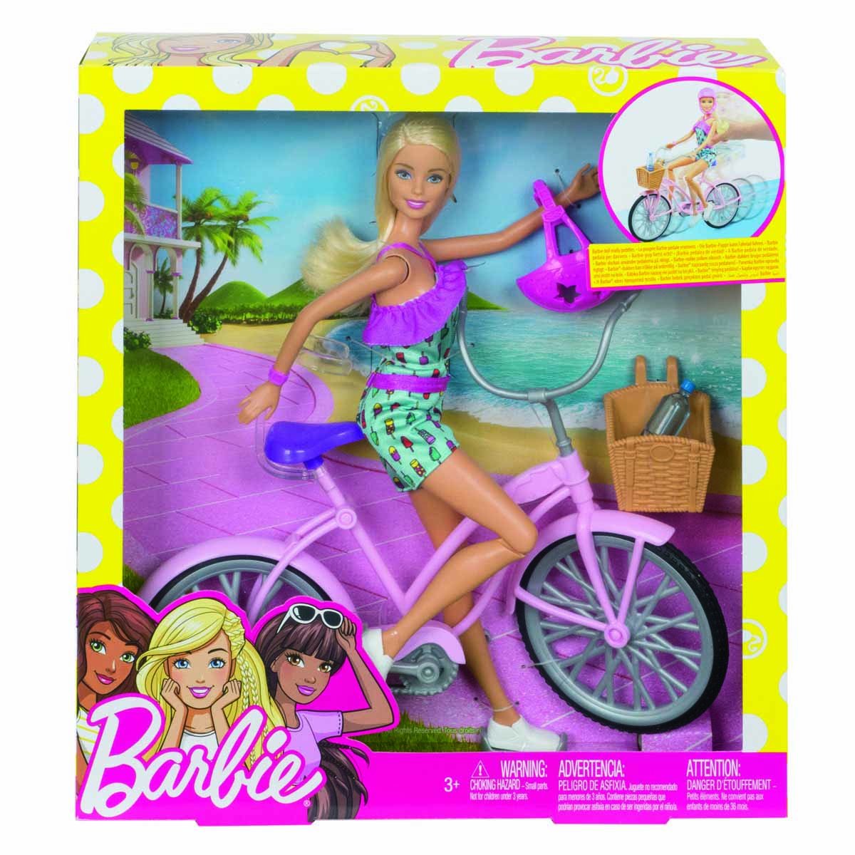 Barbie Paseo en Bicicleta Mattel