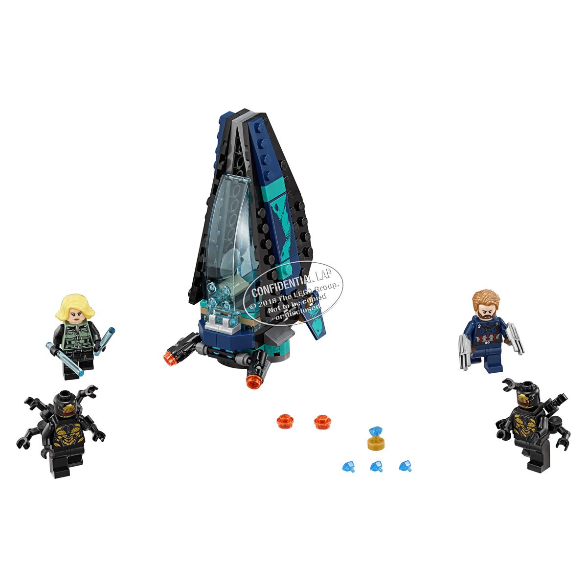 Ataque de la Nave de los Outriders Lego