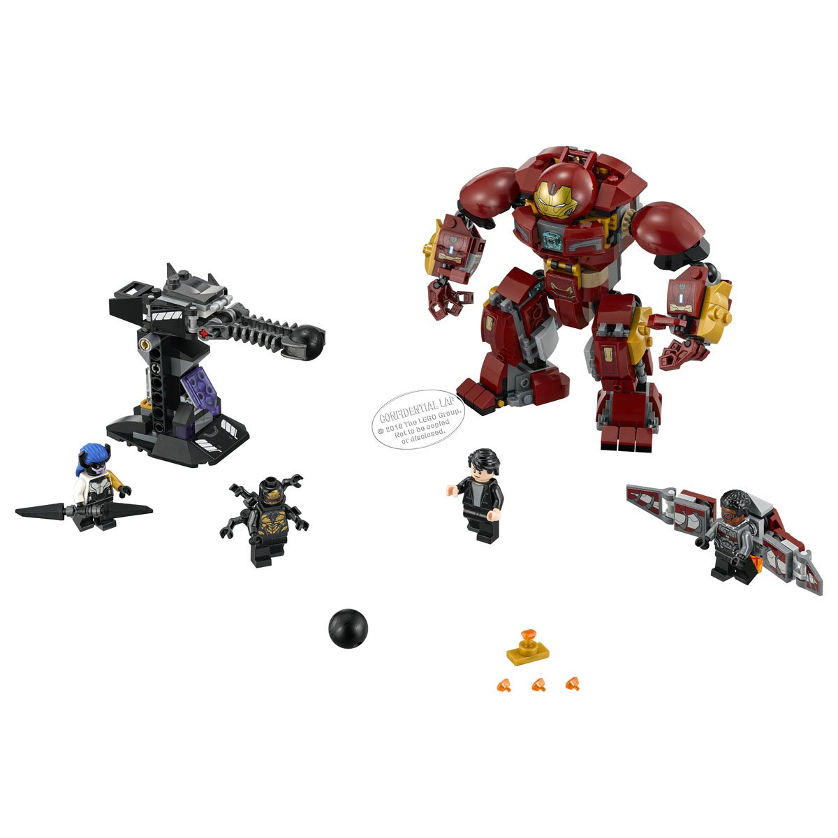 Incursión Demoledora Del Hulkbuster Lego