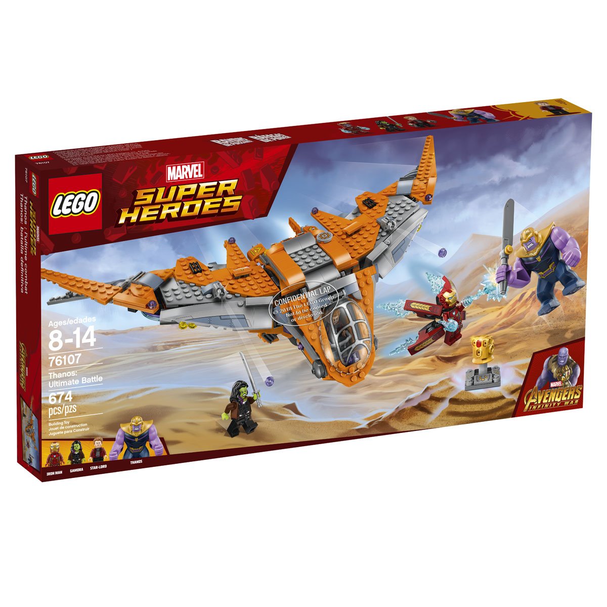 Thanos Batalla Definitiva Lego