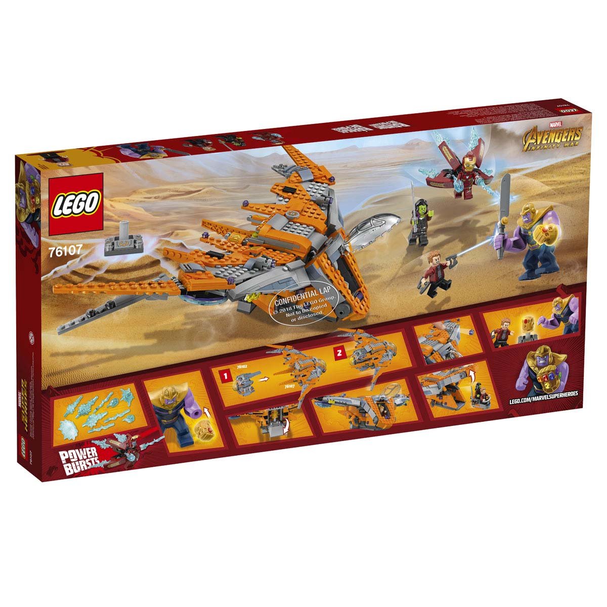 Thanos Batalla Definitiva Lego