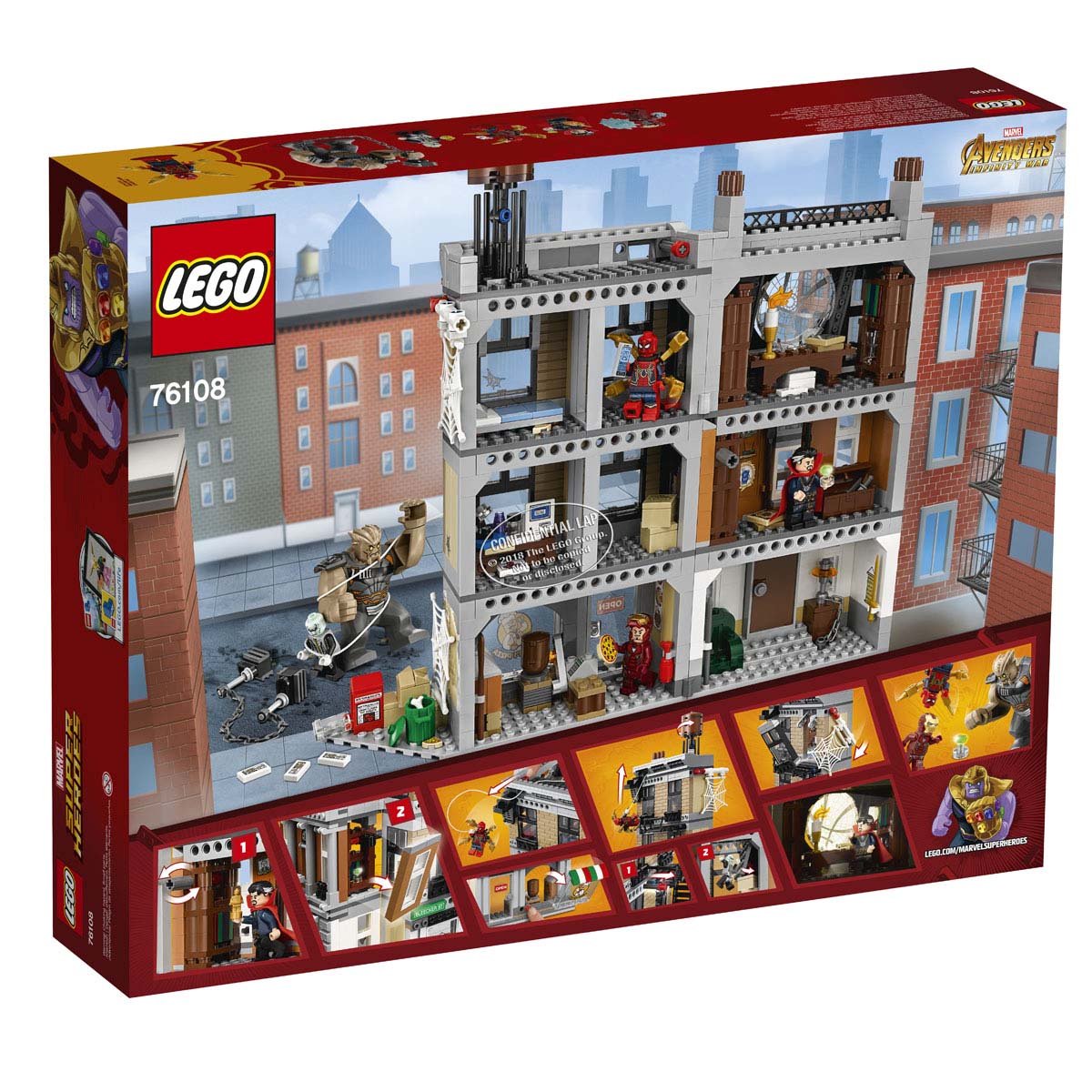 Duelo en el Sancta Sanctorum Lego