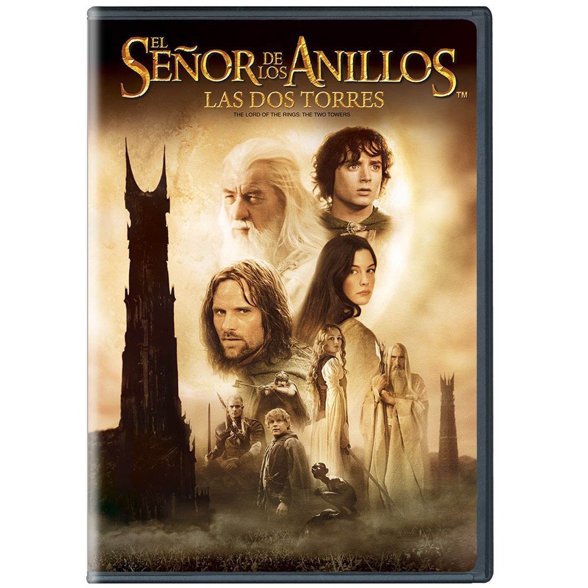 Dvd el Se&ntilde;or de los Anillos las 2 Torres