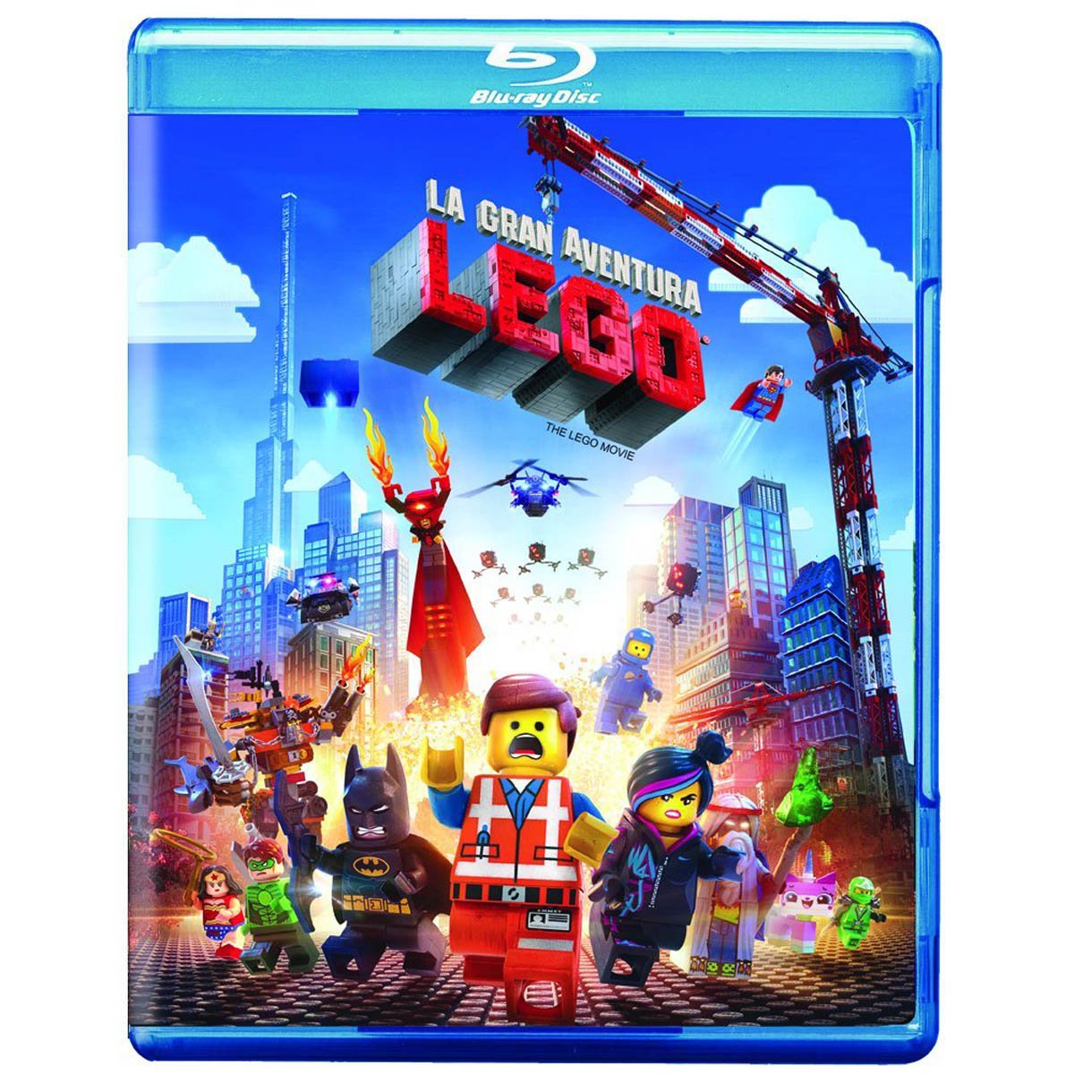 Blu Ray + Dvd + Dc la Gran Aventura Lego