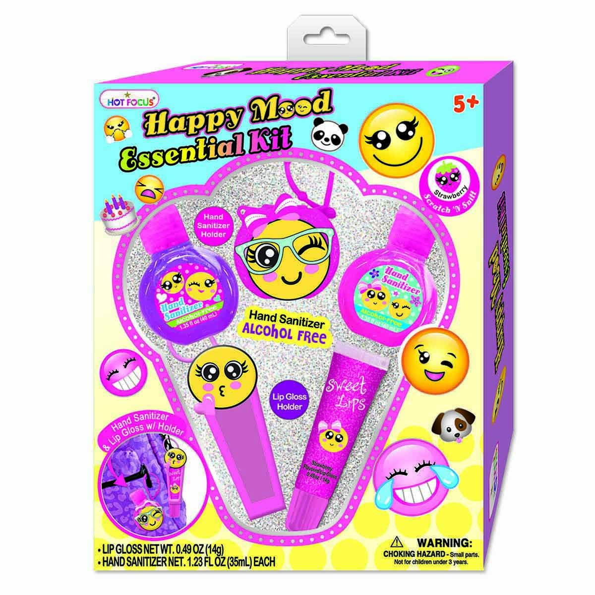 Juego de Cosm&eacute;ticos Happy Mood Hot Focus
