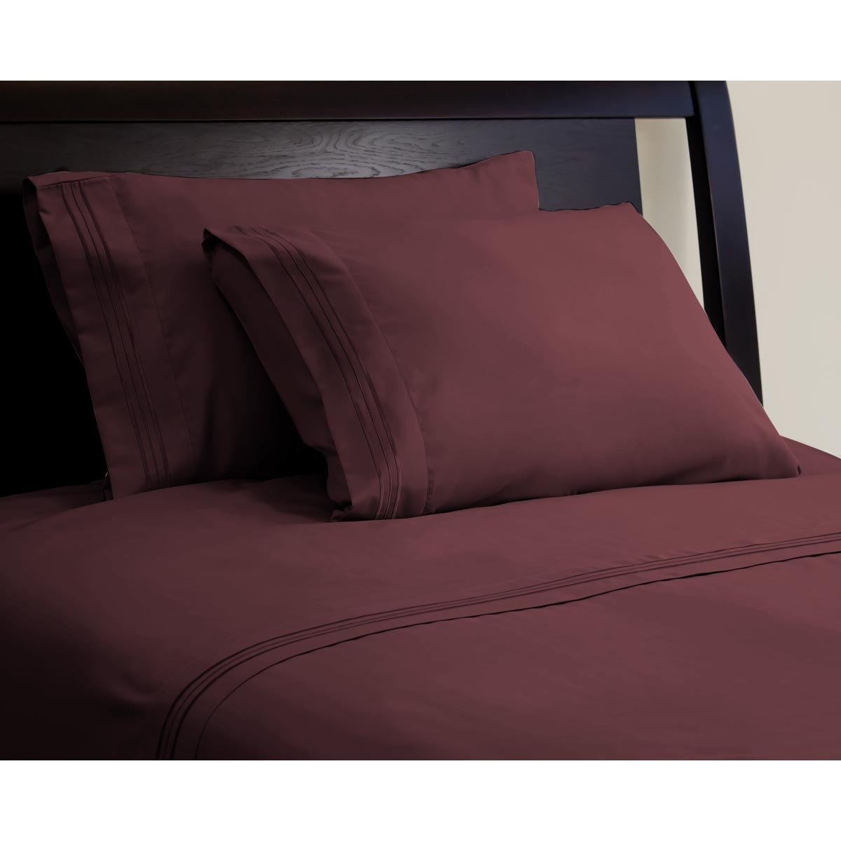 Sábanas Burgundy Mandalay Bay - Matrimonial