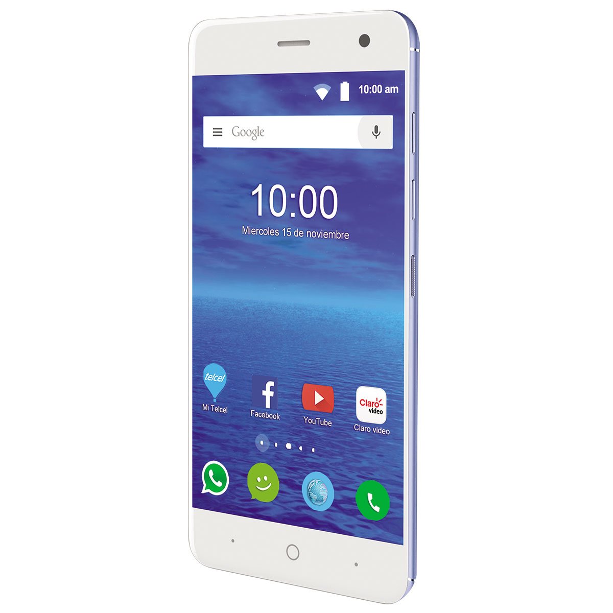 Celular Zte V8Q Color Azul R9 (Telcel)