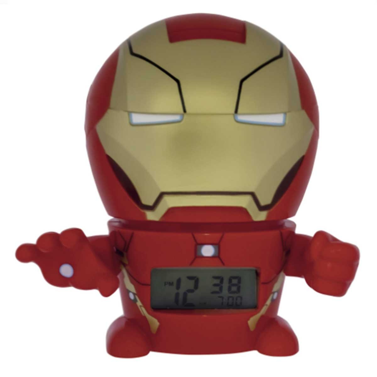 Despertador Infantil Bulb Botz Marvel Ironman  5.5&quot; Tall