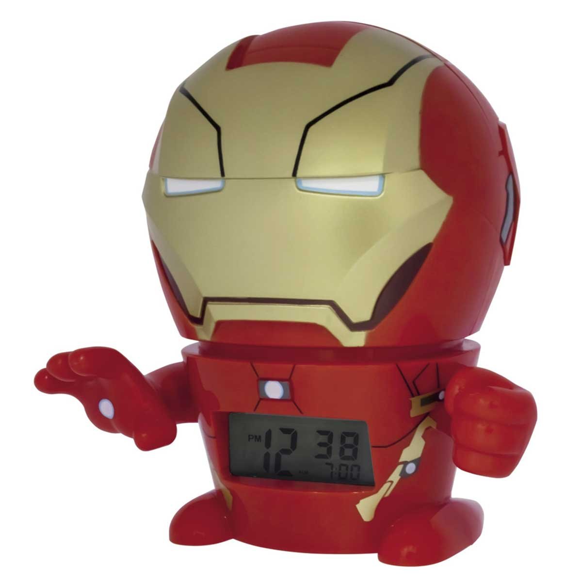 Despertador Infantil Bulb Botz Marvel Ironman  5.5&quot; Tall