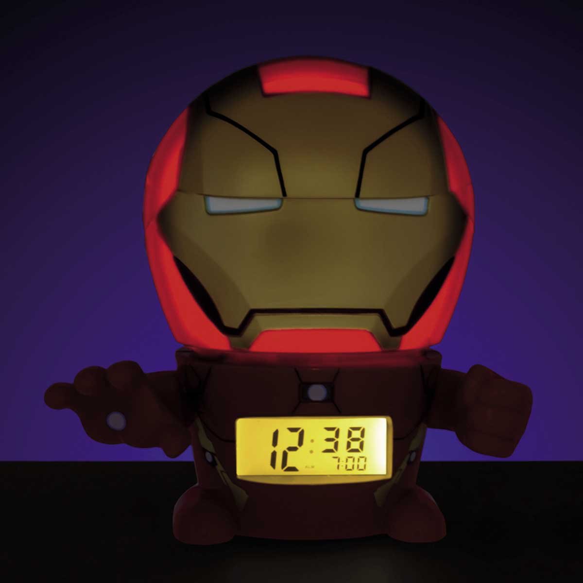 Despertador Infantil Bulb Botz Marvel Ironman  5.5&quot; Tall