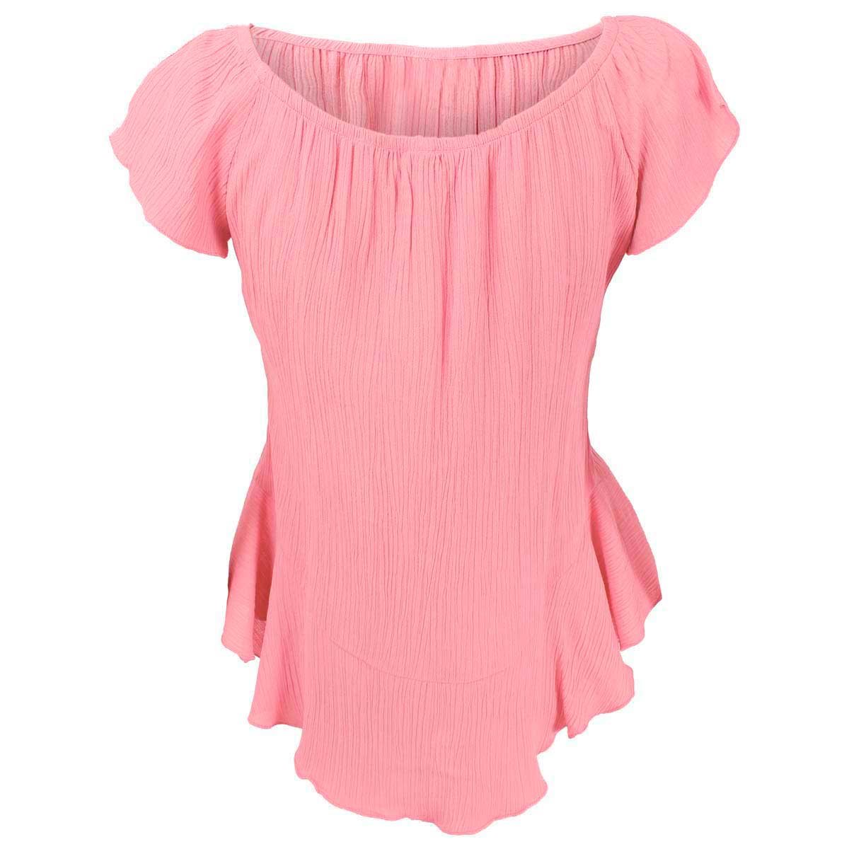 Blusa Cuello con El&aacute;stico Area Code