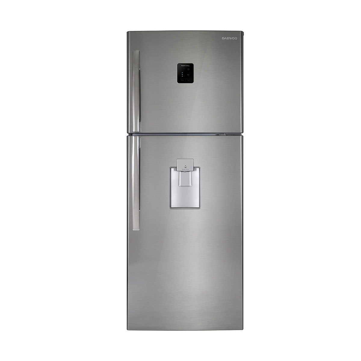 Refrigerador Daewoo Top Mount 16 Pies Glam Silver
