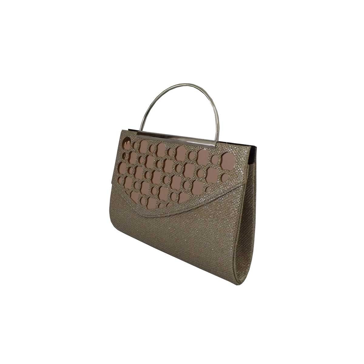 Bolso de Fiesta Oro Topani