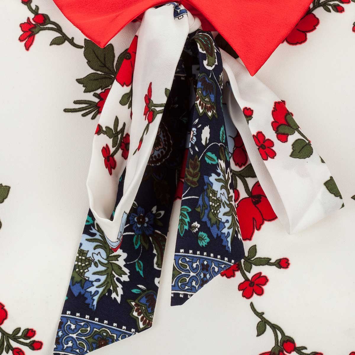 Vestido de Flores con Vivos C2C