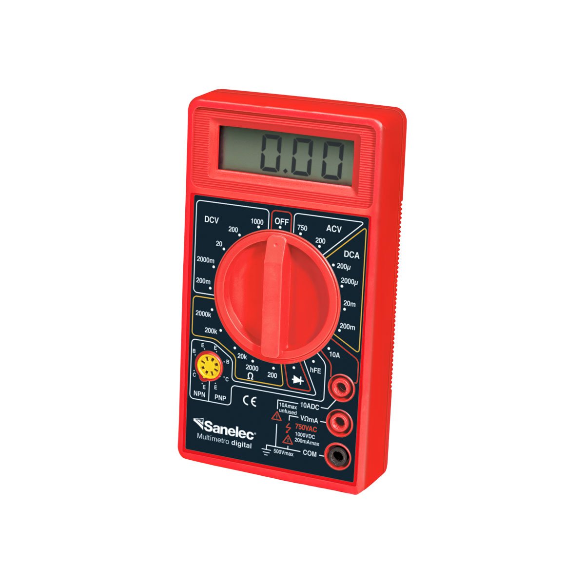 Multímetro Digital Sanelec Mod. 1585