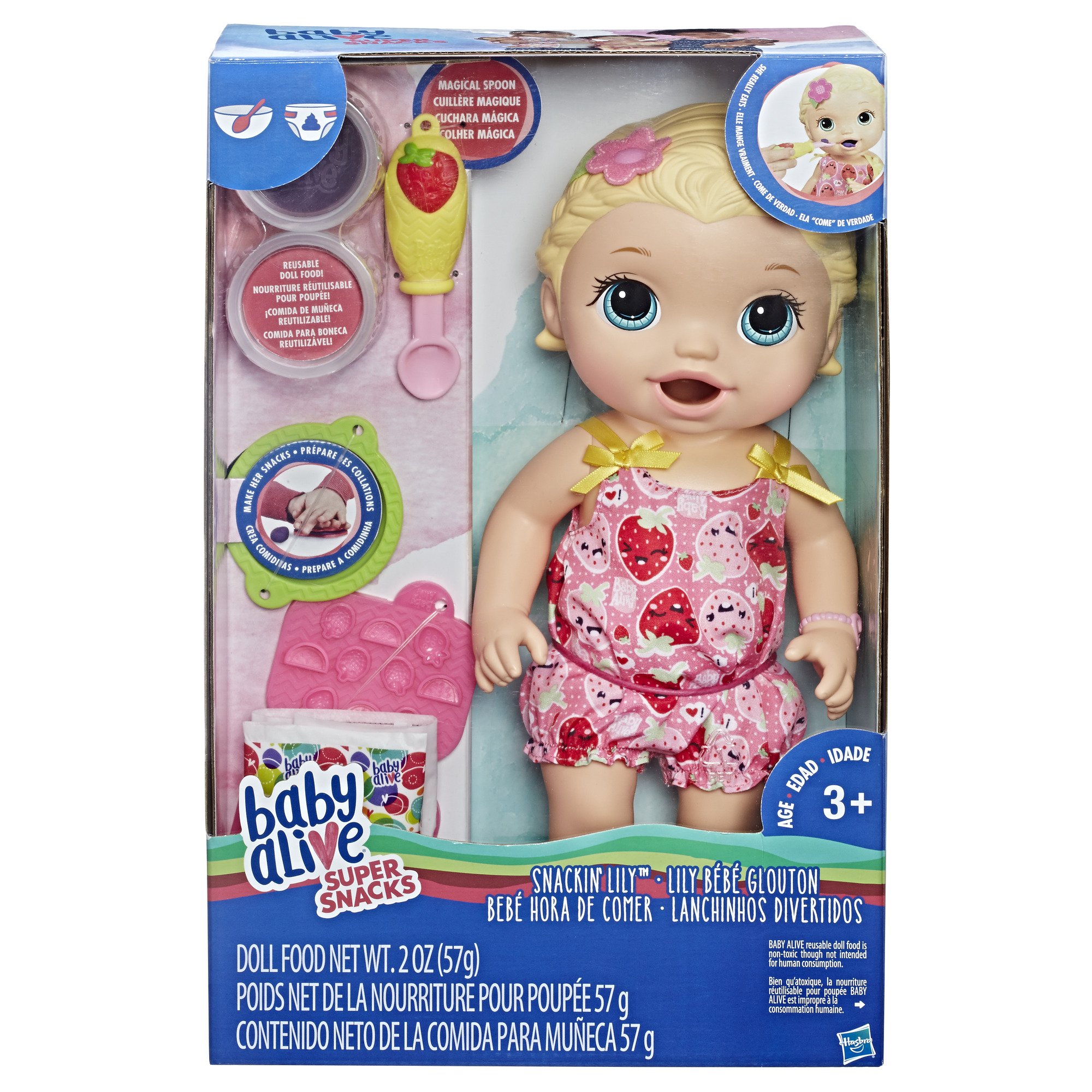Baby Alive Bebé Hora de Comer Hasbro