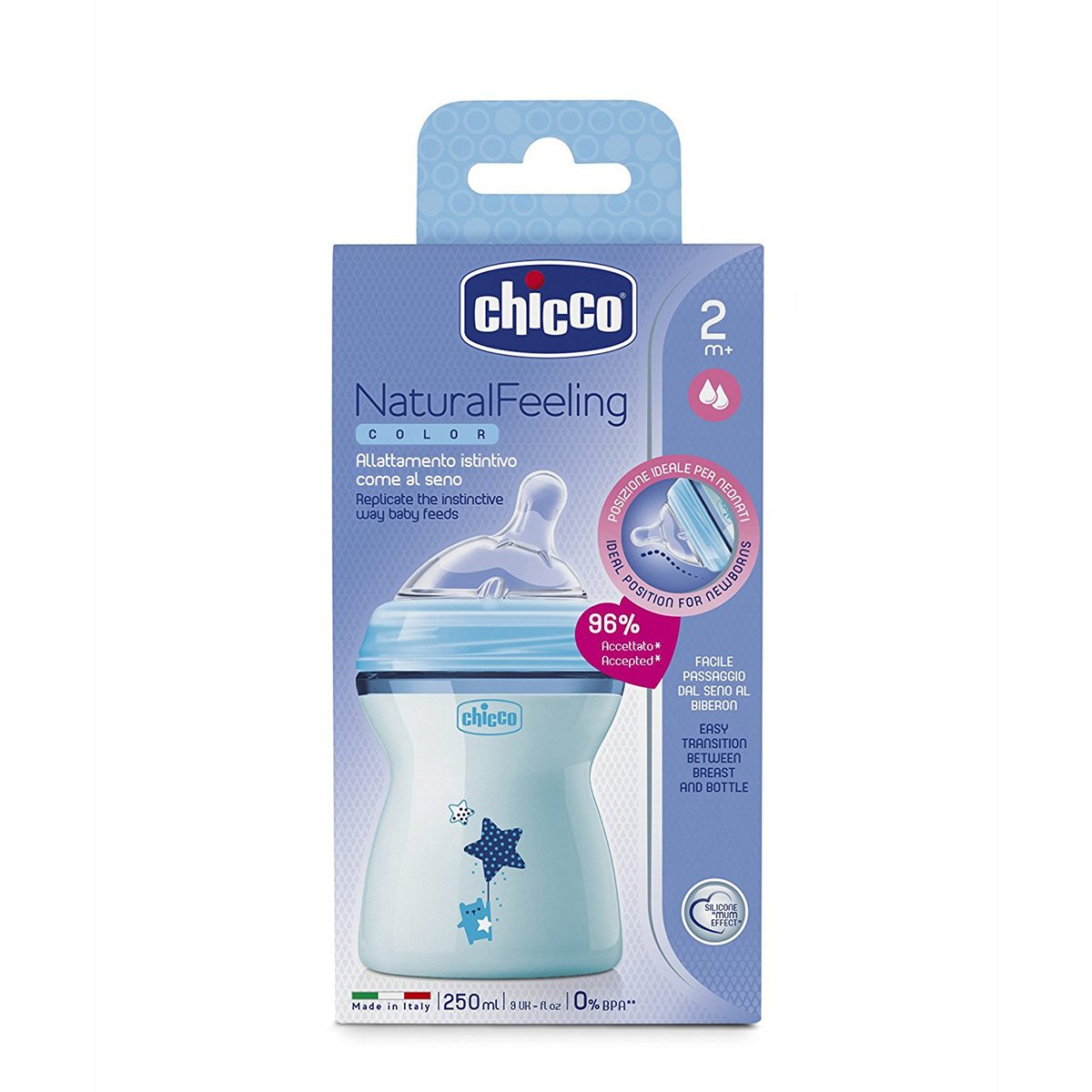 Biberón Niño 2M+250Ml Chicco