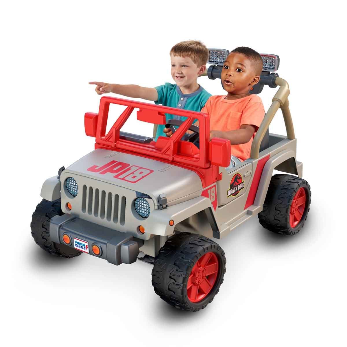 Montable Jurassic Park Jeep Wrangler Mattel