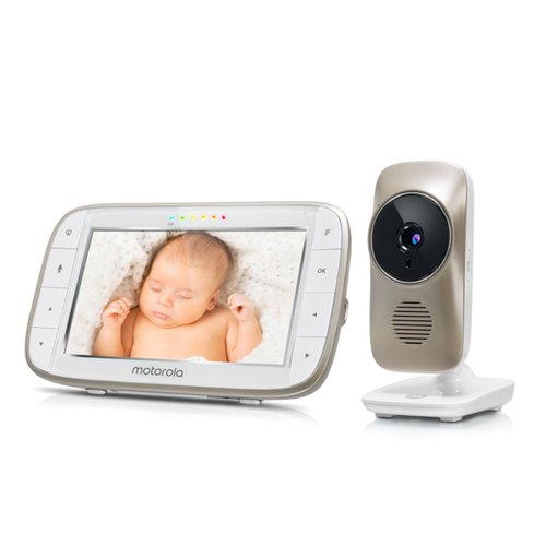 Monitor para Beb&eacute;s Motorola Pantalla Mbp845 Dorado-Blanco