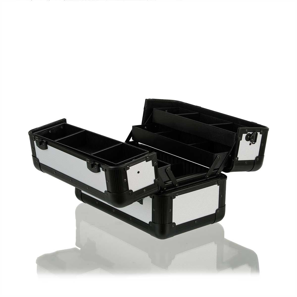Maletín Profesional Plata-Negro Schonn