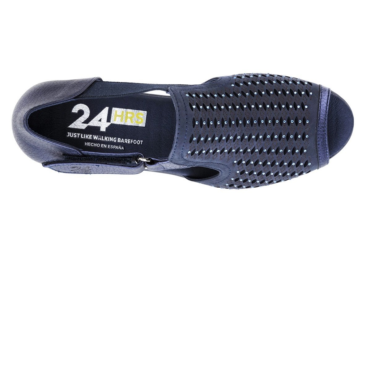 Sandalia Perforado con Velcro 24 Hrs
