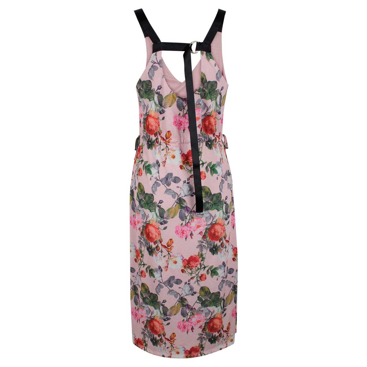 Vestido Corto Estampado de Tirantes City Femme
