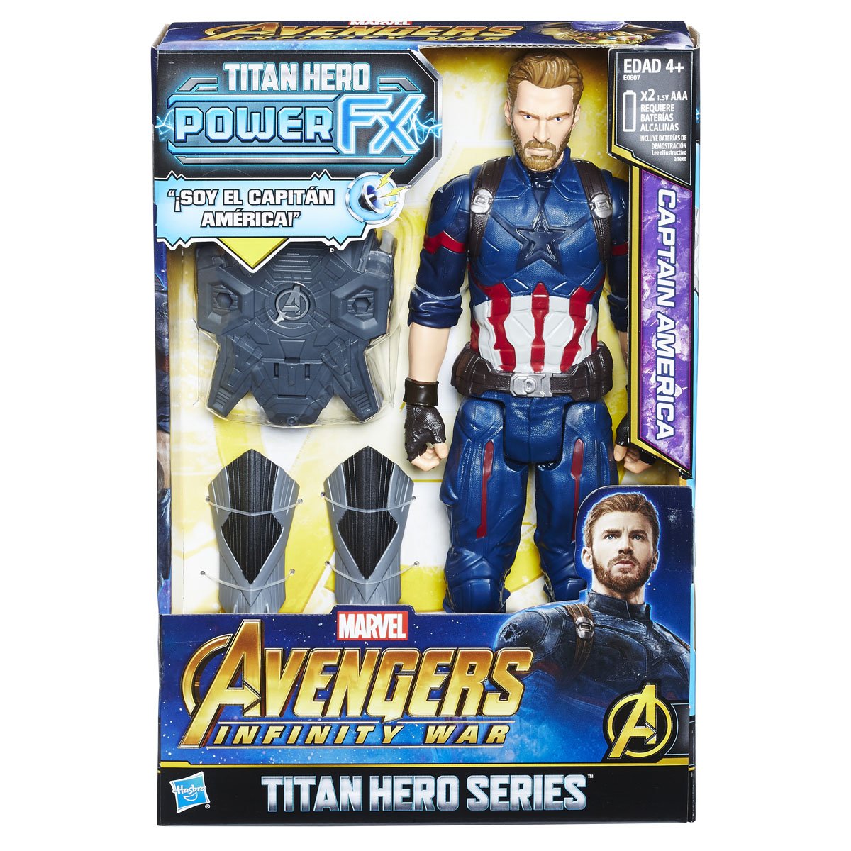 figura de accion de capitan america