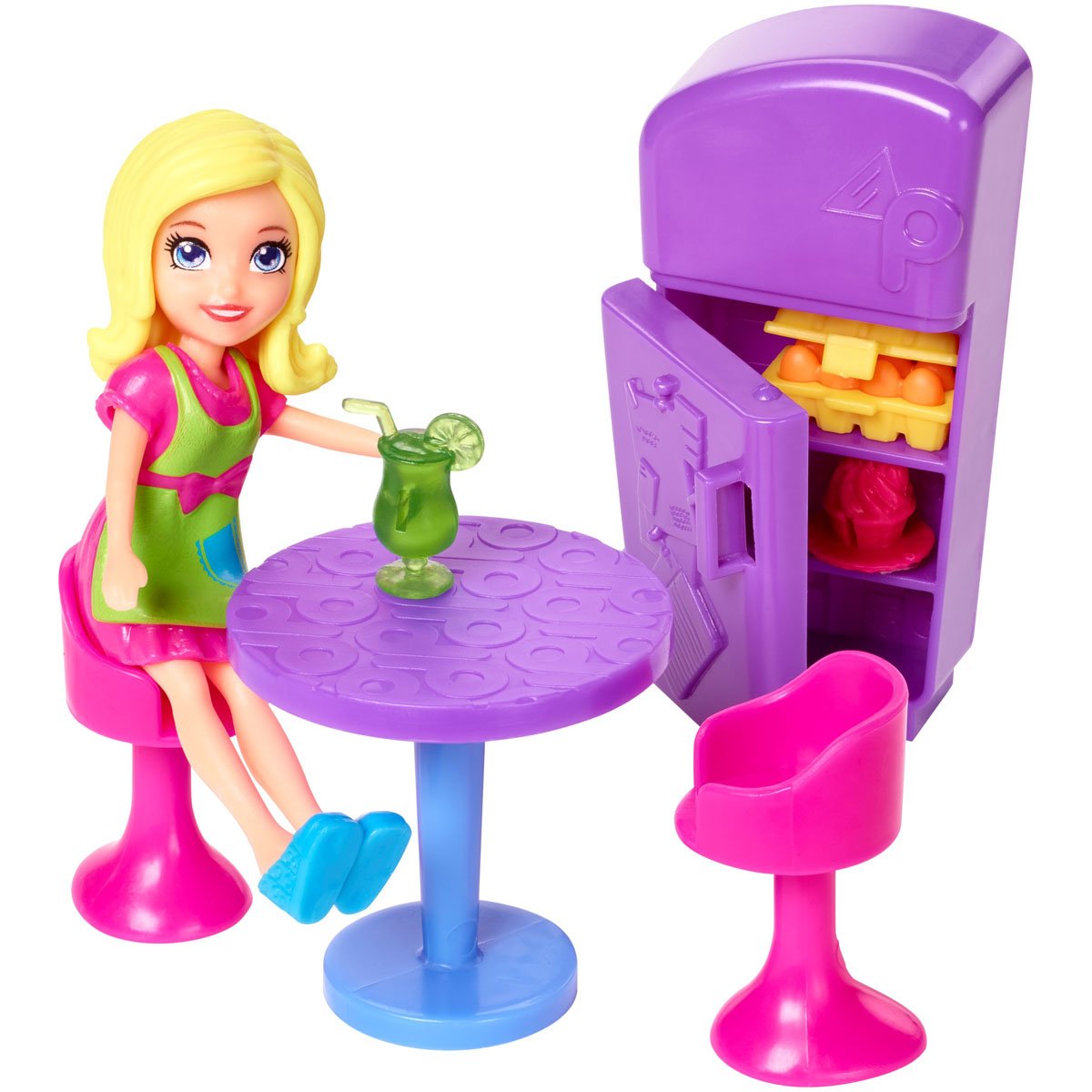 Polly Pocket Cocina sobre Ruedas Mattel