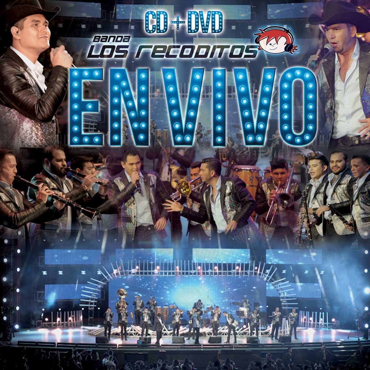 Cd + Dvd Banda los Recoditos en Vivo desde la Ciudad de M&eacute;xico 2016