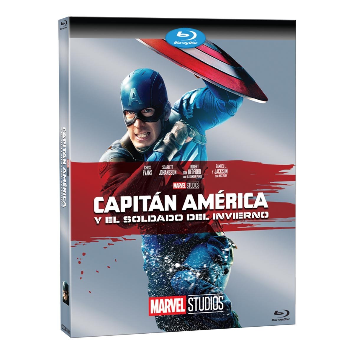 Blu Ray Capitán América Y el Soldado Del Invierno Marvel